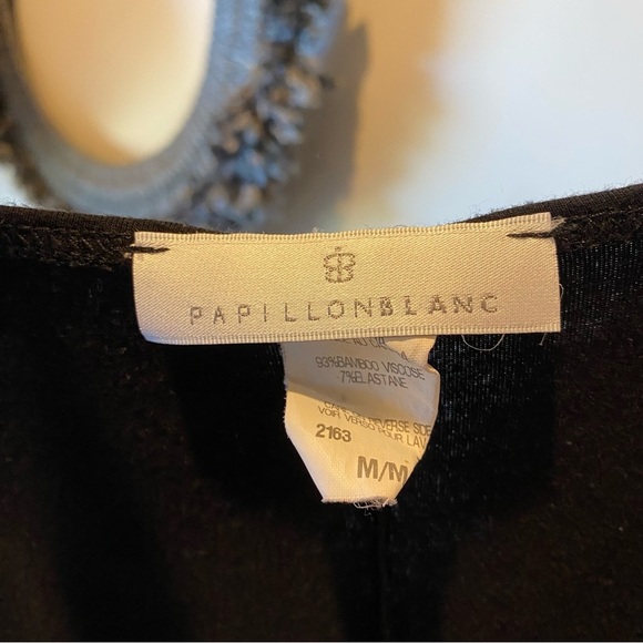 Black Wrap Dress - Picture 3 of 4